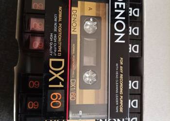 Kaseta DENON DX 1 Gold 60 , cena za 1 sztukę Kaseta DENON DX 1 Gold 60 , cena za 1 sztukę