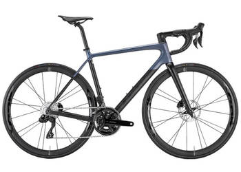 Look 785 Huez Grey Blue Satin Road Bike 2024