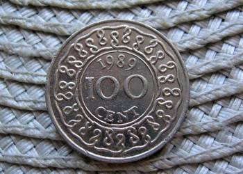 Surinam 100 Cent 1989r