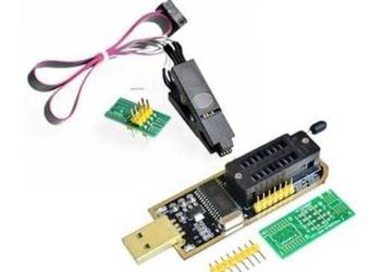 CH341 programator USB + SOIC8 SOP8 klip nowy
