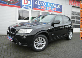 BMW X3 xDRIVE20d Automat 100% bezwypadkowy Bi-Xenon Navi Bluetooth Nowe op…