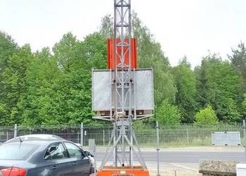 LMB Belgium 307KM winda budowlana podnośnik dźwig