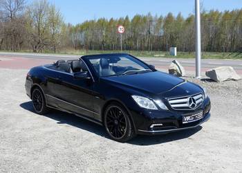 MERCEDES E350CGI 292KM KABRIO AVANTGARDE FULL OPCJA SKÓRA