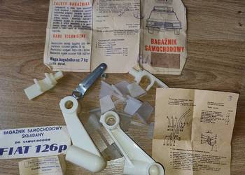Fiat 126p bagażnik dachowy elementy