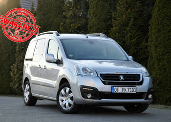 Peugeot Partner 1.6HDI(120KM)*Lift*Led*Duże Radio*Klimatronik*Welur*Reling…