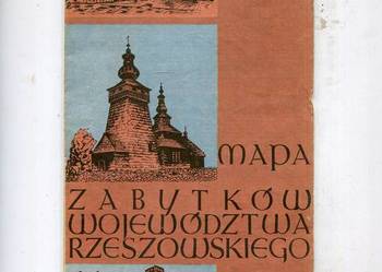 Mapa zabytków województwa rzeszowskiego