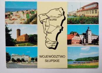 Pocztówka Województwo Słupskie 1978r. PRL-u NOWA!