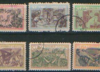 Zn. Kuba Mi 794, 5, 7 - 800 kas 1963 Zn. Kuba Mi 794, 5, 7 - 800 kas 1963