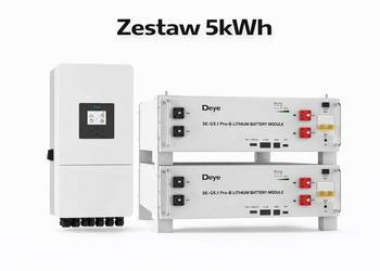 Zestaw Magazyn + Inwerter LV (5 kW + 10.24 kWh)