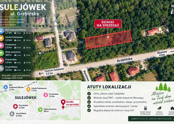 Oferta sprzedaży gruntu 1420m2 Sulejówek Grabińska