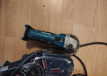 Piła do betonu Bosch i szlifierka Makita