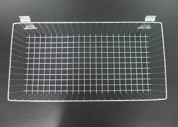 Kosz sklepowy 60x30x15 chromowany na panel