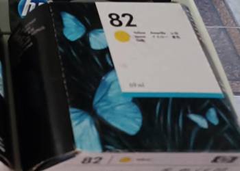 Sprzedam TUSZ żółty HP82 69ml do Ploter HP Designjet510