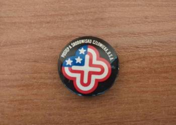 Przypinka z czasów PRL