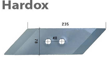 Dłuto 100hektarów HARDOX 6012B/P części do pługa BUGNOT