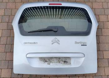 Klapa Bagażnika Citroen Berlingo II Srebrna EZRC