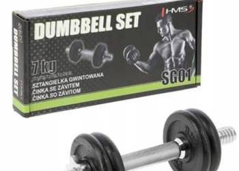 Mam do sprzedania hantle żeliwne HMS 10 kg
