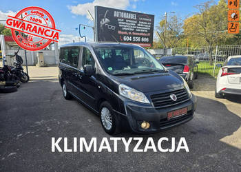 Fiat Scudo 2.0 Diesel 120 KM, Klimatyzacja, Ośmioosobowy, Alufelgi, Tempom…