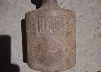 Stary odważnik 1mrg = 10kg