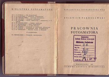 (5358) PRACOWNIA FOTOAMATORA – ZBIGNIEW PĘKOSŁAWSKI