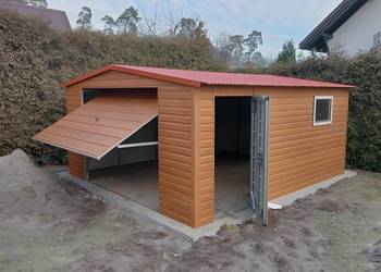 Garaż Blaszany 4x5m Dach dwuspadowy PREMIUM