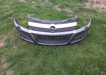 Zderzak astra H Z155 Halogen kratka Grill