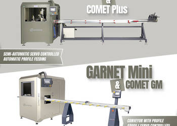 Centrum obróbcze 3+1 osi GARNETmini + COMET GM