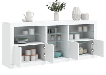 Szafka z oświetleniem LED biała 1815x37x67 cm WM-3209037