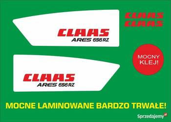 naklejki claas ares 656rz