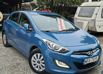 Hyundai i30 2013r, Piękny kolor, Org. Lakier, Przebieg 132tyś km, Bogata O…