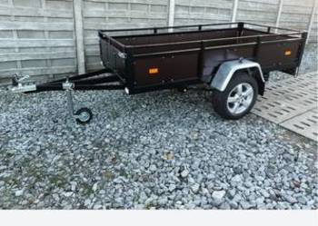 Przyczepka nowa , resory grube, os od ducato z dokumentami