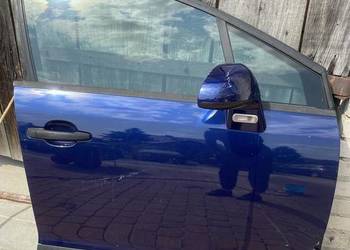 CITROEN C4 DRZWI PRAWE PRZÓD 2008r Granatowe