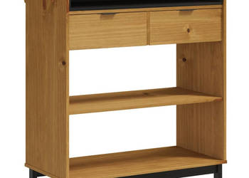 Stolik barowy FLAM 92x45x110 cm lite drewno sosnowe WM-357824