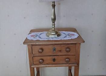 Mosiezna lampa  z lat  50 tych