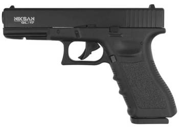 Pistolet wiatrówka Niksan Defence NKS GL17 Black Blow Back 4.5 mm