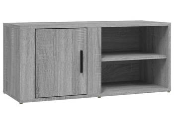 Szafka pod TV szary dąb sonoma 80x315x36 cm WM-819448