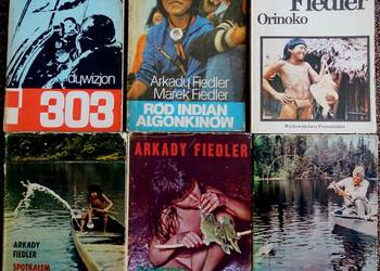 Arkady Fiedler zestaw 6 książek