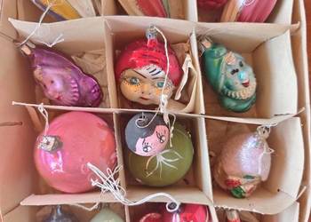 Bombki choinkowe PRL
