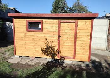 Domek ogrodowy narzędziowy szopka