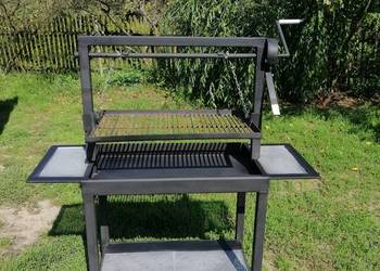 Grill stalowy styl argentyński