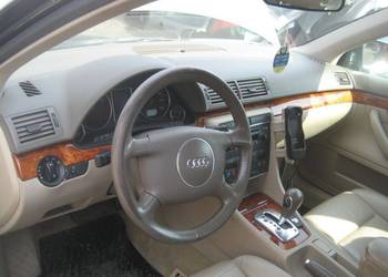 audi a4 b6 małysz 01-04r deska rozdzielcza konsola airbag pasy beżowa twist