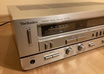Wzmacniacz Amplituner TECHNICS SA-222 /// SPRAWNY, z wadami,dobre brzmienie