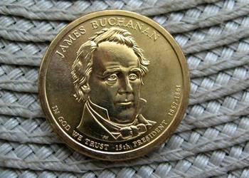 USA 1 Dolar 2010r - D - James Buchanan - Prezydenci