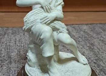 Figurka Chłopiec z sianem Capodimonte B. Merli Włochy