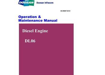 Doosan silnik DL 06 Operation instrukcja obsługi
