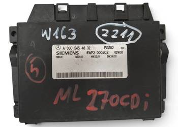 STEROWNIK MODUŁ SKRZYNI BIEGÓW Mercedes ML W163 A0305454632 5WP20005