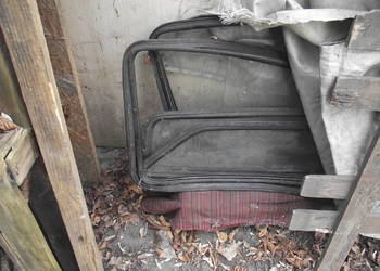 Simca Matra Rancho. Szyby