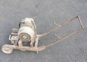 Silnik elektryczny 4,5 KW na wózku