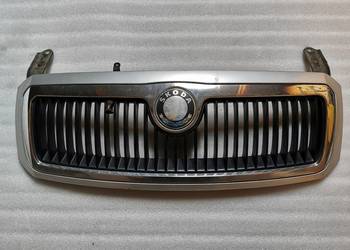Atrapa Grill Kratka Skoda Fabia I 6Y0853668 9102 Srebrna