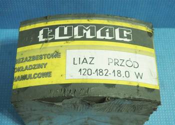 Okładzina hamulcowa 120-182-18.0 W LIAZ